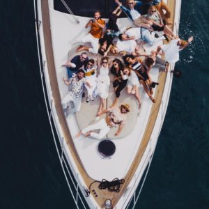 Moet Society party at Maoro Yacht