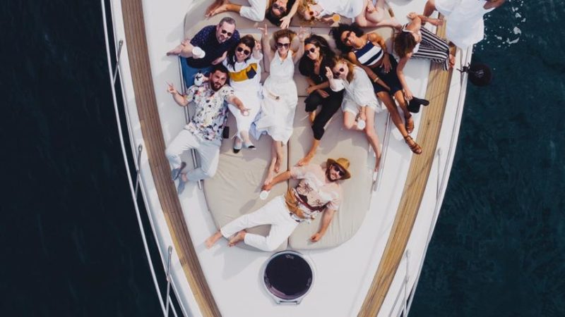 Moet Society party at Maoro Yacht